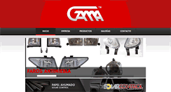 Desktop Screenshot of gamafilm.com